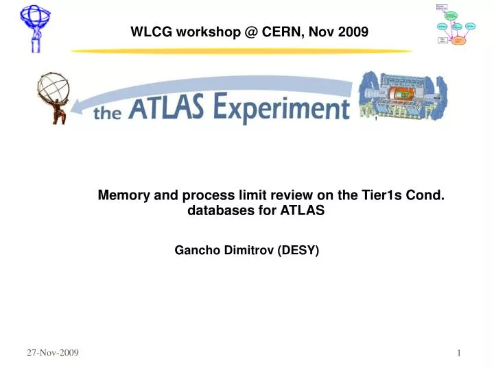 wlcg workshop @ cern nov 2009