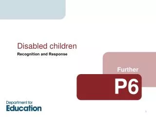Disabled children