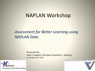 NAPLAN Workshop