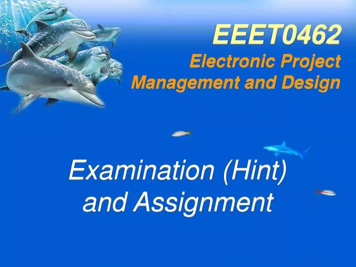 eeet0462 electronic project management and design