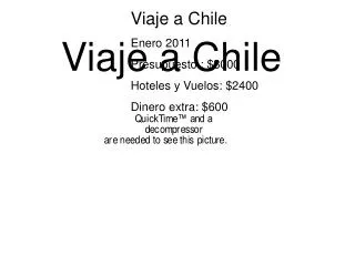 Viaje a Chile