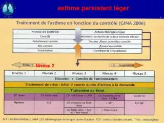 asthme persistant léger