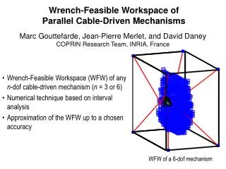 Wrench-Feasible Workspace of Parallel Cable-Driven Mechanisms