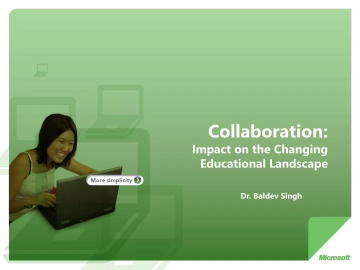 collaboration impact on the changing educational landscape