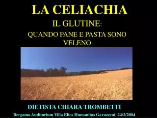 LA CELIACHIA