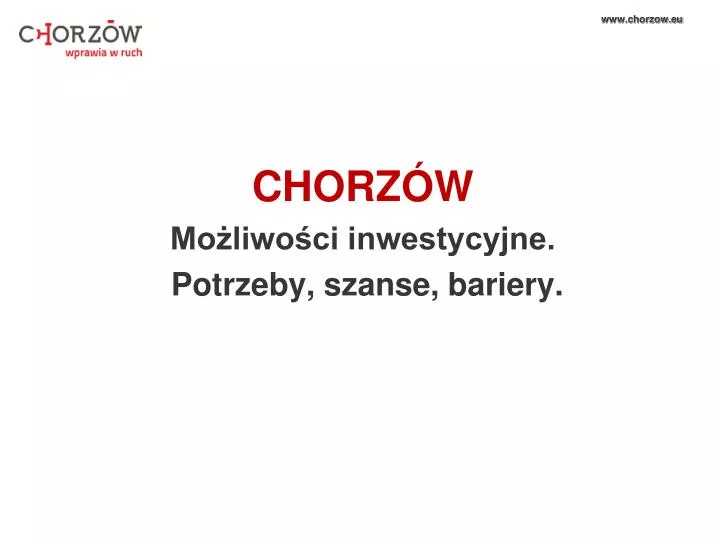 www chorzow eu