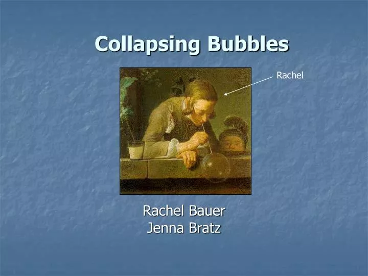 collapsing bubbles