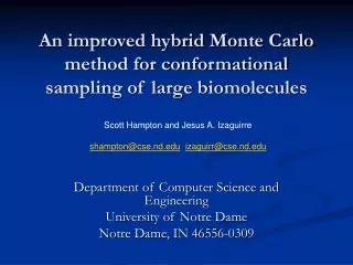 An improved hybrid Monte Carlo method for conformational sampling of large biomolecules