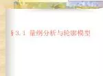 §3.1 量纲分析与轮廓模型 - slide 1