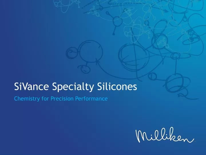 sivance specialty silicones