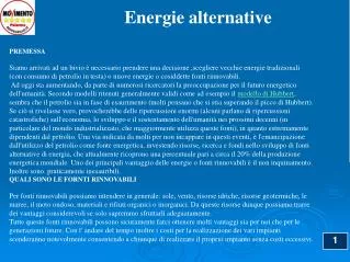 Energie alternative