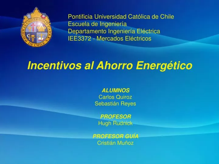 incentivos al ahorro energ tico