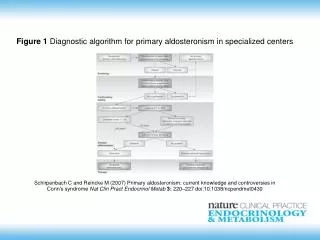 Figure 1 Diagnostic algorithm for primary aldosteronism in specialized centers