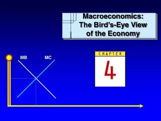 Macroeconomics: The Bird’s-Eye View of the Economy