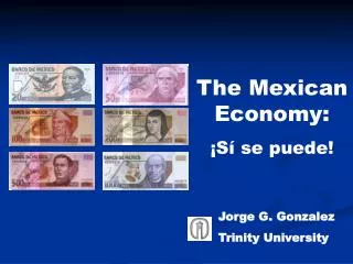 The Mexican Economy: ¡Sí se puede!