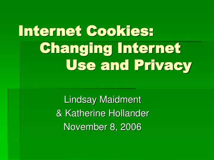 internet cookies changing internet use and privacy