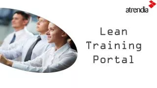 Lean Training Portal