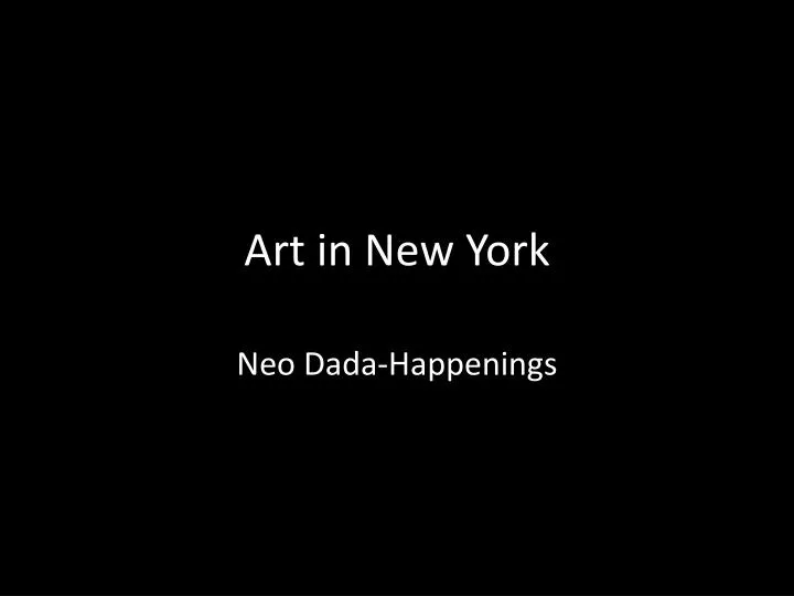 art in new york
