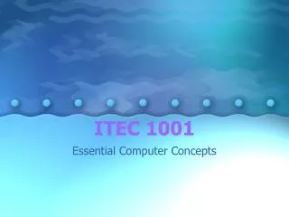 ITEC 1001