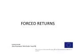 Forced Returns Project: Secure Removals by Polish Border Guard - slide 1