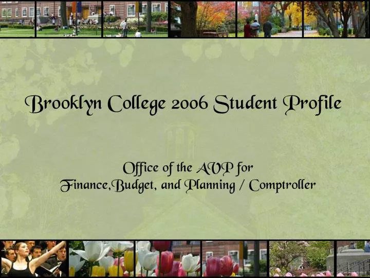 brooklyn college 2006 student profile