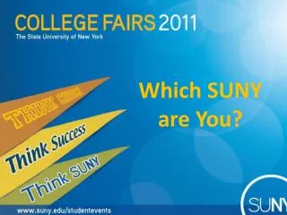 Which SUNY are You?