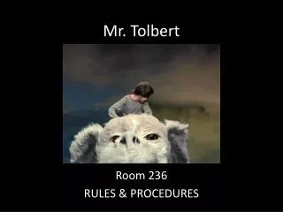 Mr. Tolbert