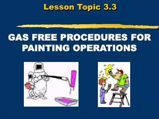 GAS FREE PROCEDURES FOR PAINTING OPERATIONS
