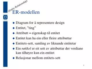 ER-modellen