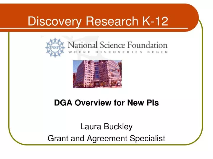 discovery research k 12