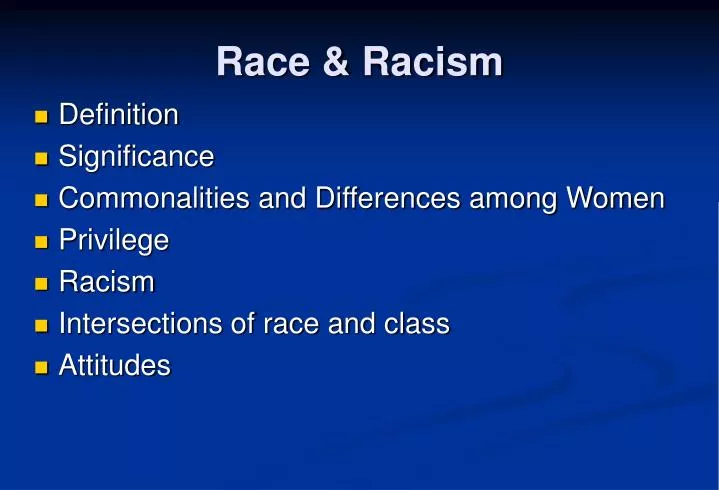 race racism