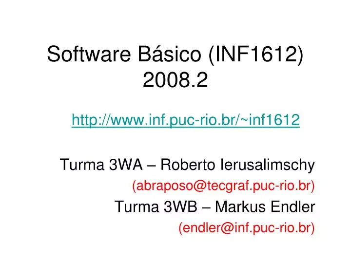 software b sico inf1612 2008 2