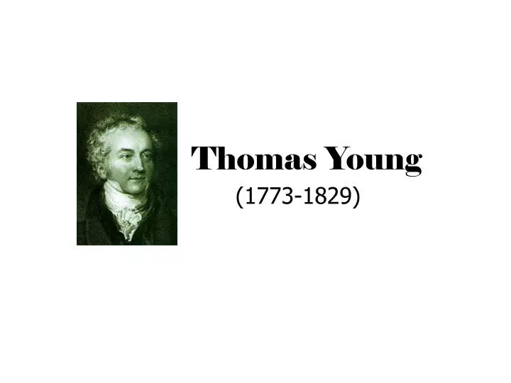 thomas young