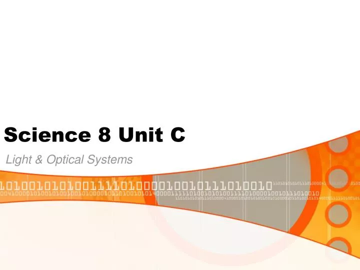 science 8 unit c