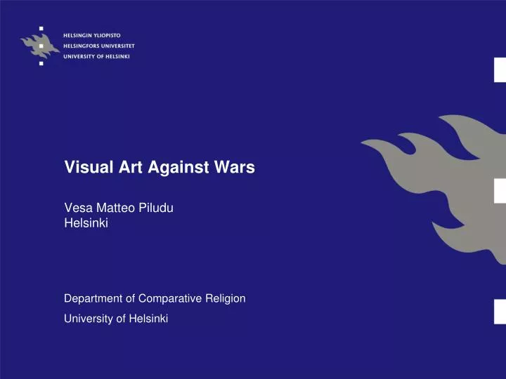 visual art against wars