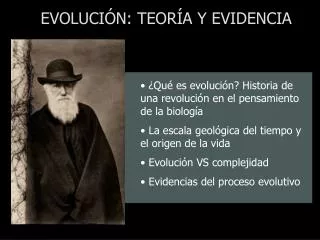 ¿Qué es evolución? Historia de una revolución en el pensamiento de la biología