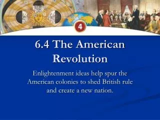 6.4 The American Revolution