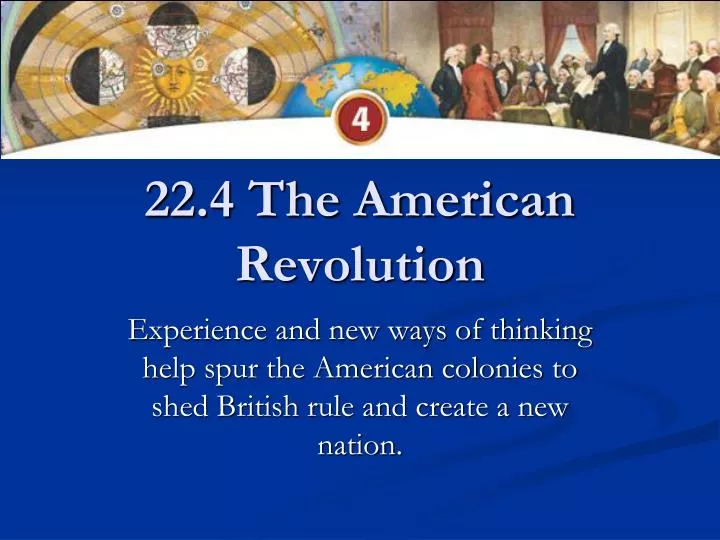 22 4 the american revolution