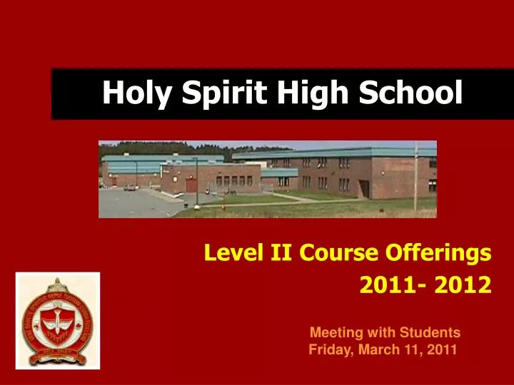 holy spirit high school