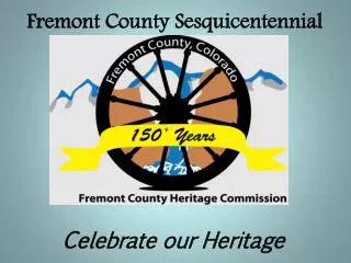 Fremont County Sesquicentennial