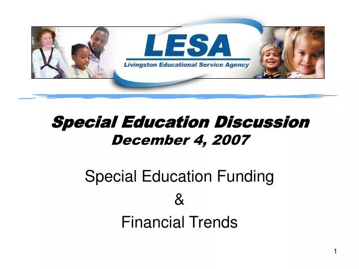 special education discussion december 4 2007