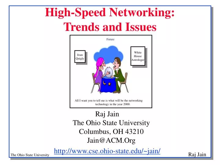 high speed networking trends and issues