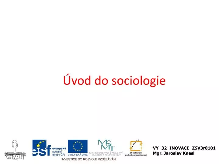 vod do sociologie