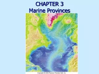 CHAPTER 3 Marine Provinces