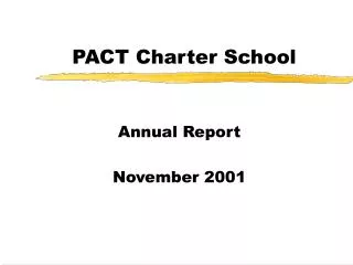 PACT Charter School