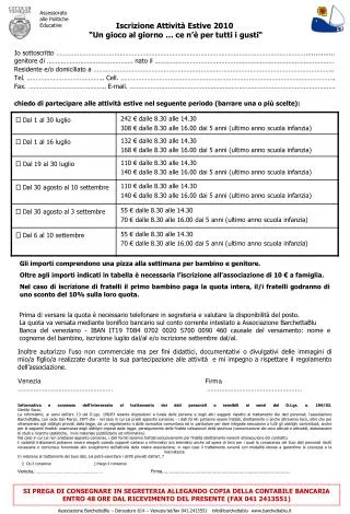 Assessorato alle Politiche Educative