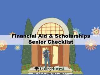 Financial Aid &amp; Scholarships Senior Checklist