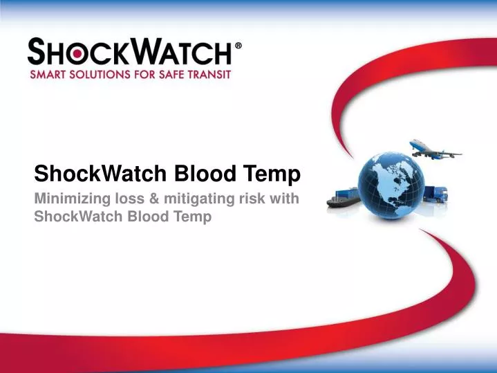 shockwatch blood temp
