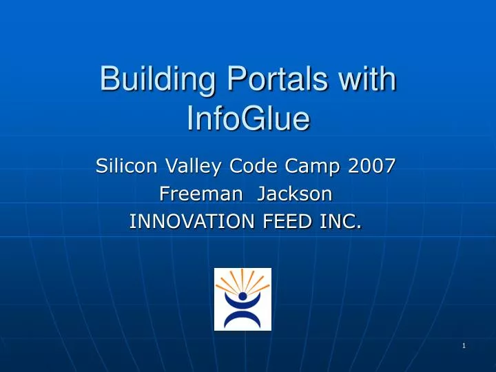 building portals with infoglue