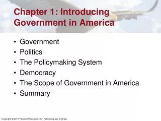 Chapter 1: Introducing Government in America